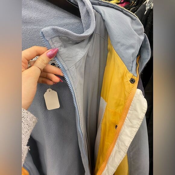 Columbia Large Gray/Yellow Jacket - Picture 5 of 6